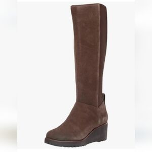 Sanctuary NWT Effect Java Knee-High Wedge Boots Size 6.5M